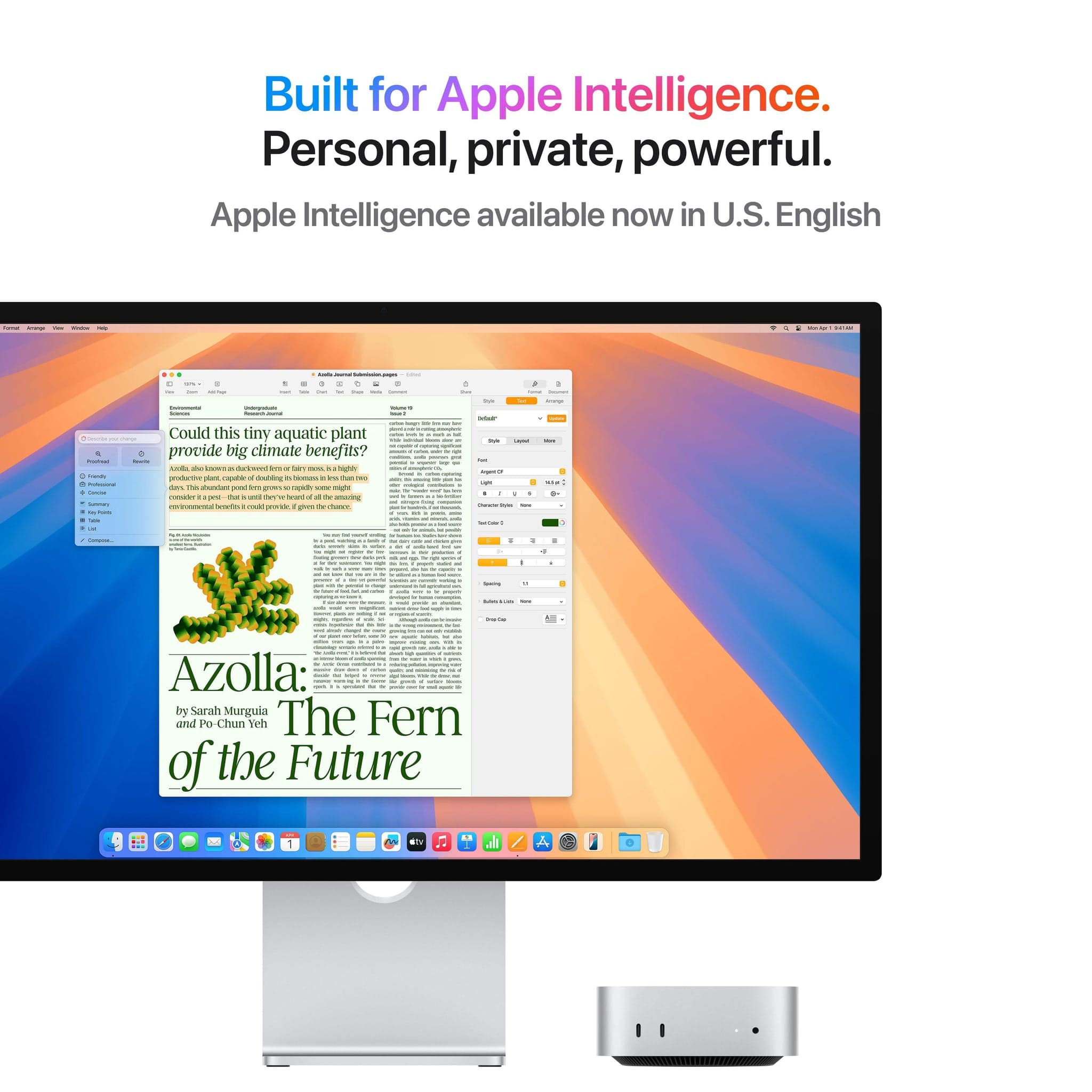 Mac mini: Apple M4 chip with 10‑core CPU and 10‑core GPU, 16GB, 256GB SSD