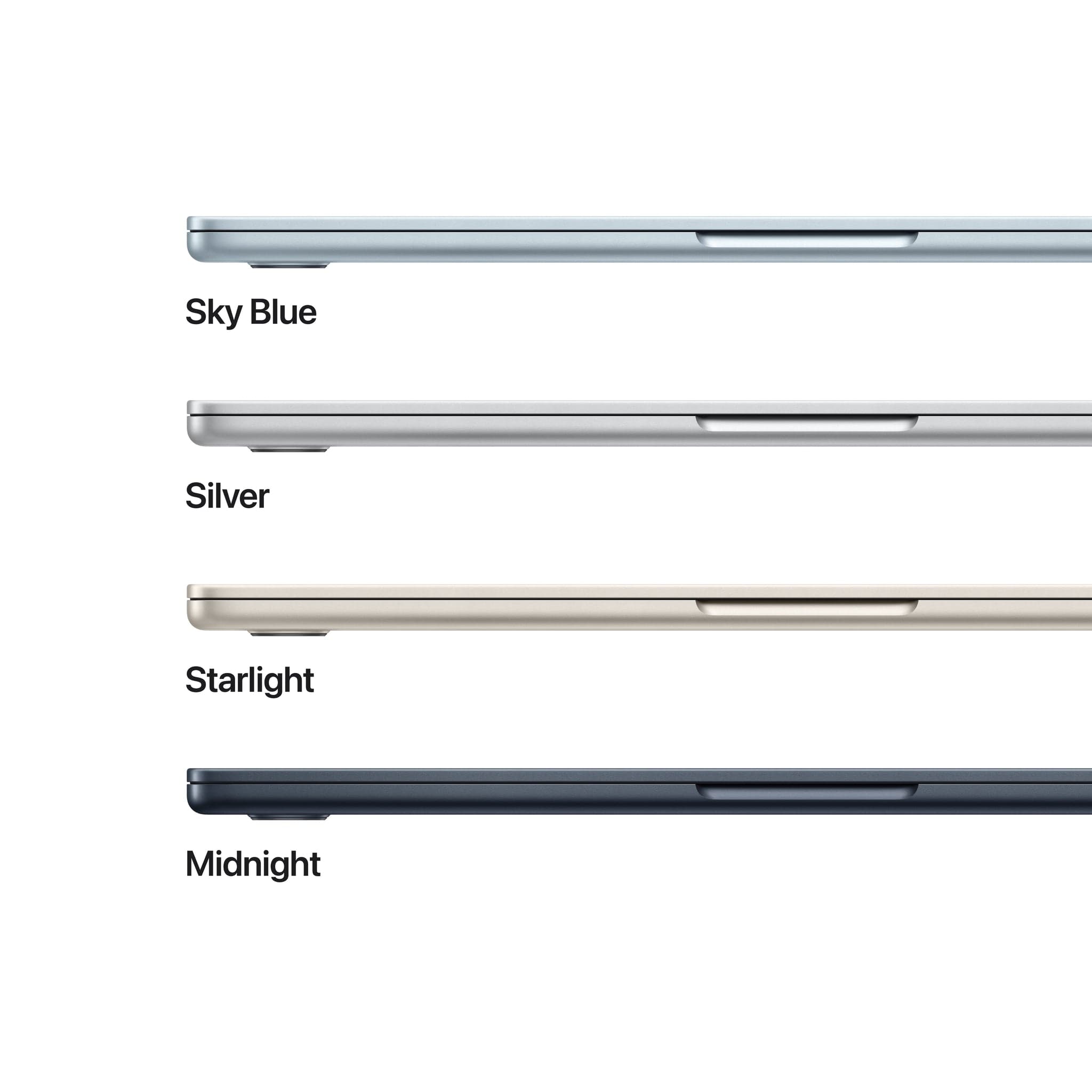 13-inch MacBook Air: Apple M4 chip with 10-core CPU and 10-core GPU, 24GB, 512GB SSD - Starlight